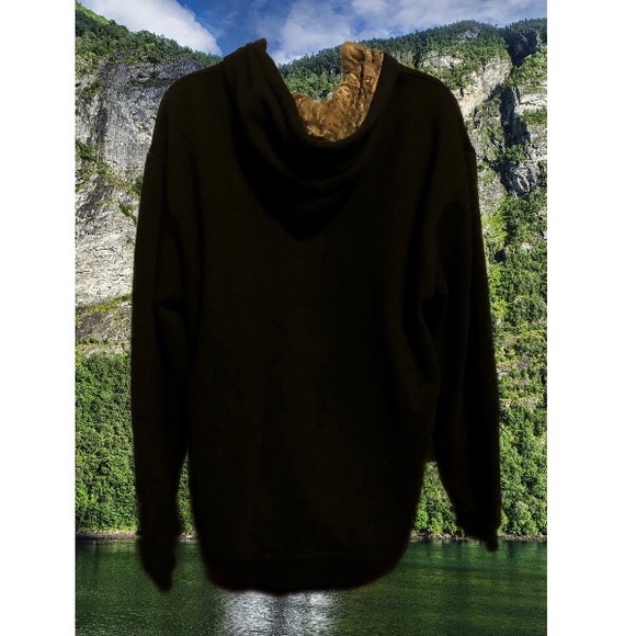 CAMO STARS & STRIPES HOODIE BUCK WEAR: LG - Picture 2 of 9